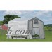 GrowIt Greenhouse-In-A-Box Easy Flow Greenhouse Peak-Style, 10' x 10' x 8'   554795843